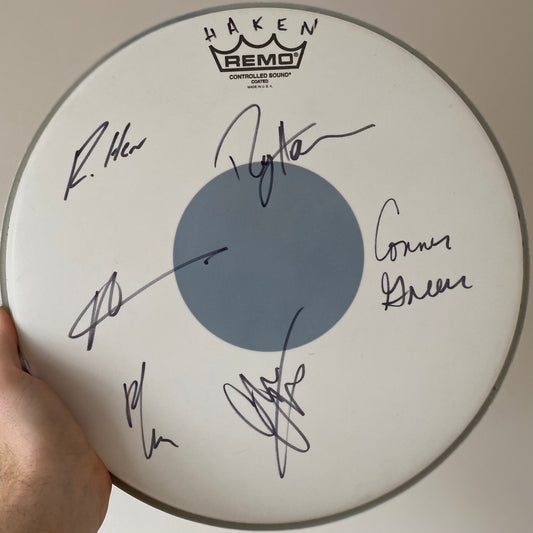 Signed drum head