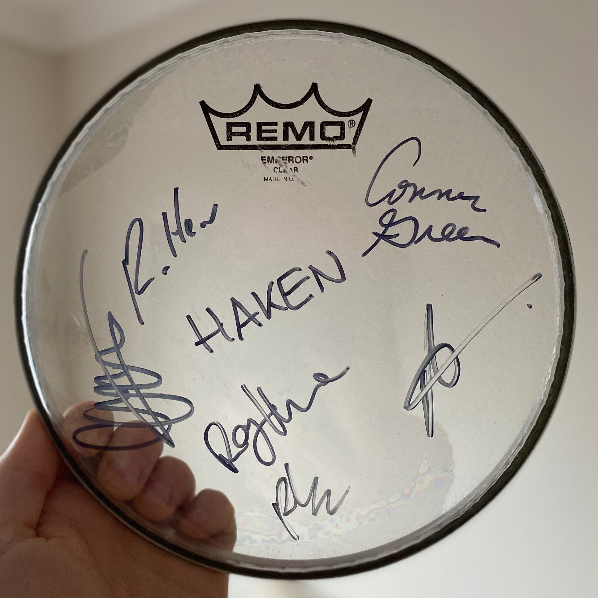 Signed Drum Head