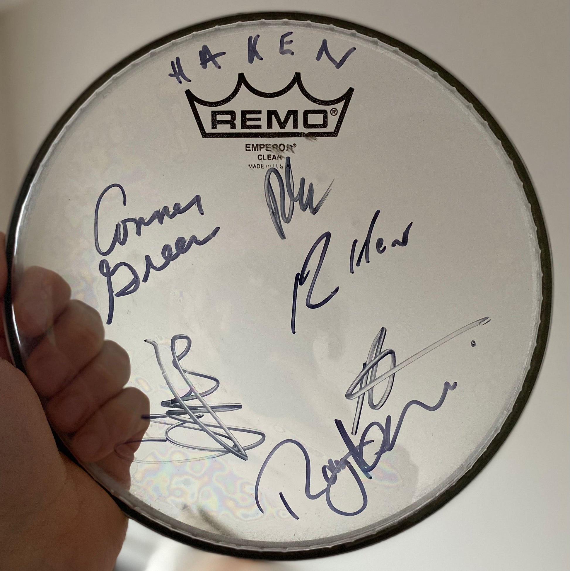 Signed Drum Head