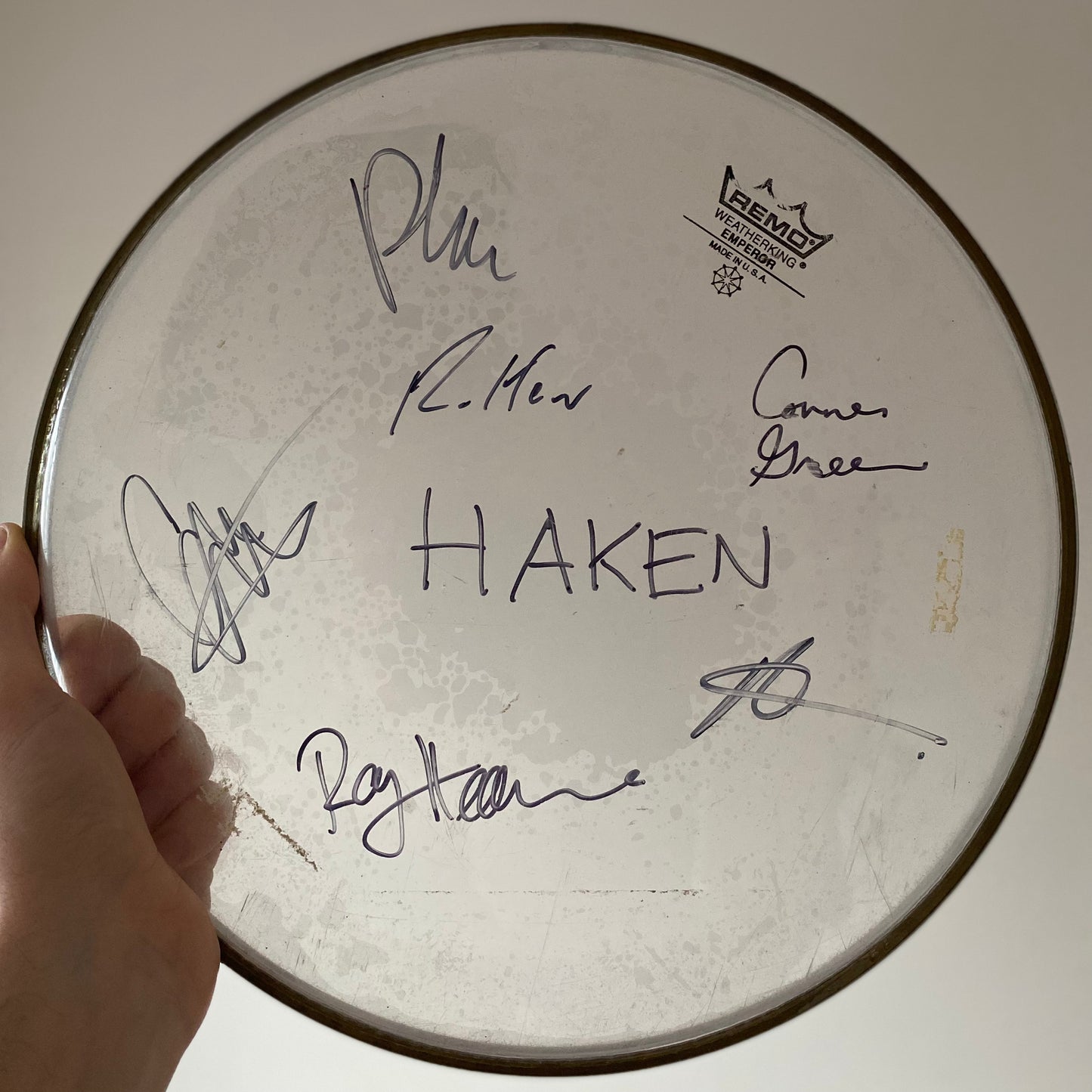 Signed Drum Head